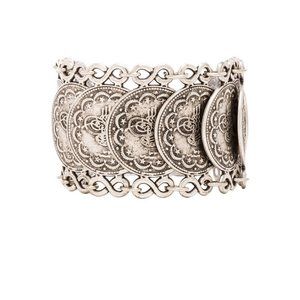 Natalie B Jewelry Cypress Bazaar Bracelet in Silver